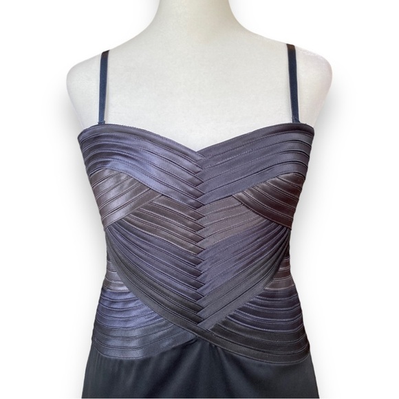 Bcbgmaxazria Sleeveless Bandage Bodycon Mini Dress in Smoke Combo Size 4 - Picture 5 of 16